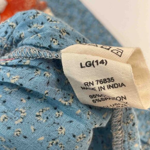 Mimi & Maggie Girls Blouse Top 4T Cottagecore Peplum Folk Victorian Old Money - Picture 4 of 6